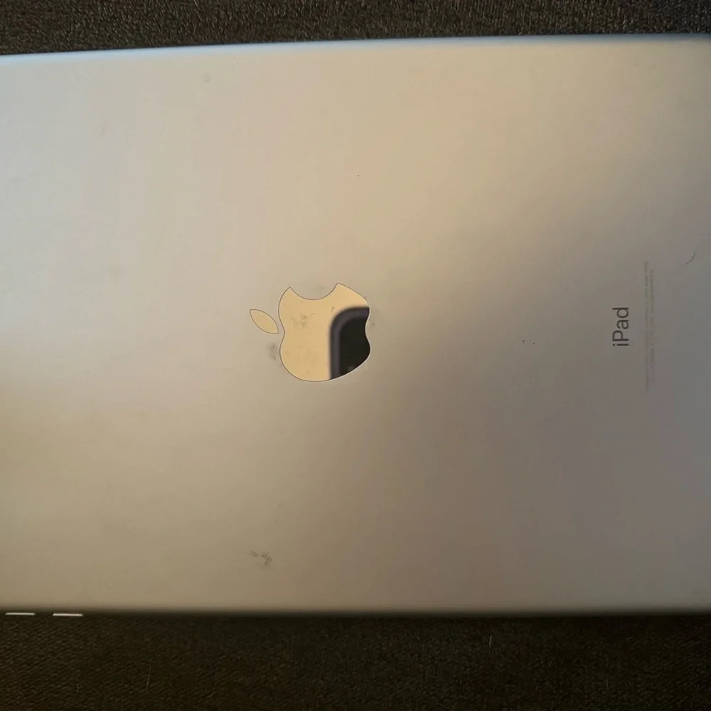 Apple iPad small has it for a while now don’t use it cause I got an upgrade.